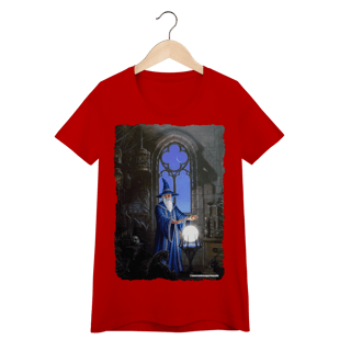 Nome do produto Camiseta Baby Long - Mago azul: transcendendo ou enlouquecendo ?