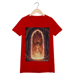 Nome do produto Camiseta Baby Long - Demônio do mundo antigo