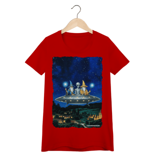 Nome do produto Camiseta Baby Long -  Turismo Ufológico