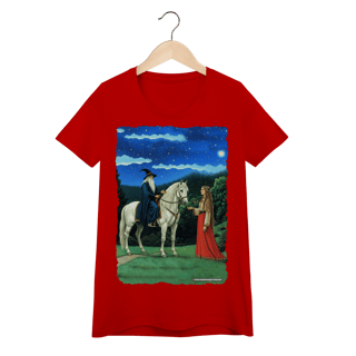 Nome do produto Camiseta Baby Long - Mago e Elfa