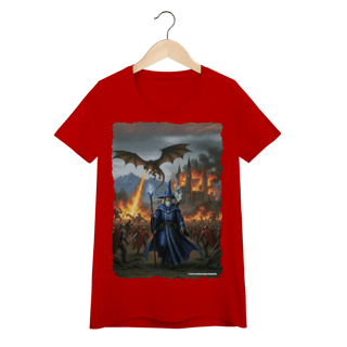 Nome do produto Camiseta Baby Long - Mago dizendo não à batalha