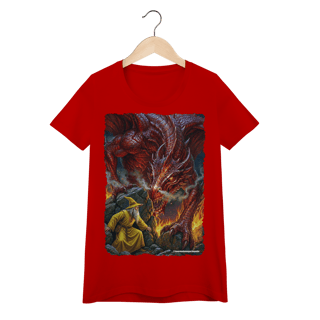 Nome do produto Camiseta Baby Long - Jamelão Vs Dragão