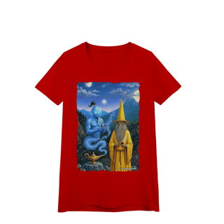 Nome do produto Camiseta Baby Long - Jamelão e o Gênio