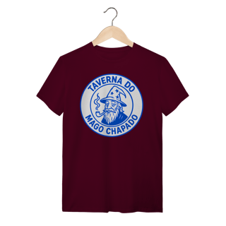 Nome do produto Camiseta Unissex Qualidade - Logo Clássico | Taverna do Mago Chapado