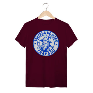 Nome do produto Camiseta Unissex - Logo Alternativo | Taverna do Mago Chapado