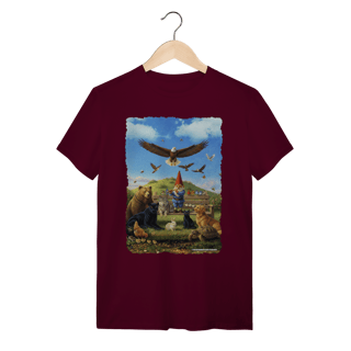 Nome do produto Camiseta Unissex - Gnomo encantador de animais