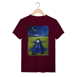 Nome do produto Camiseta Unissex – O Mago sob a Noite Estrelada
