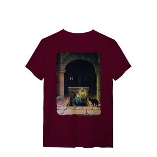 Nome do produto Camiseta Unissex - Bruxa saindo do alçapão