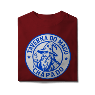 Nome do produto Camiseta Oversized - Logo Alternativo | Taverna do Mago Chapado