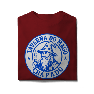 Nome do produto Camiseta Oversized - Logo Alternativo | Taverna do Mago Chapado