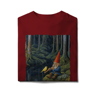 Nome do produto Camiseta Oversized - Gnomo flautista