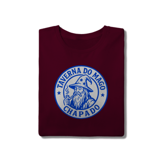 Nome do produto Camiseta Unissex - Logo Alternativo | Taverna do Mago Chapado