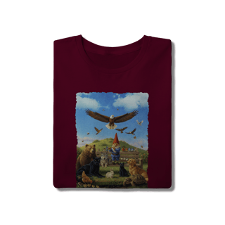 Nome do produto Camiseta Unissex - Gnomo encantador de animais