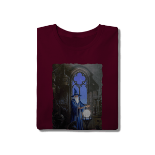 Nome do produto Camiseta Unissex – Mago azul: transcendendo ou enlouquecendo ?