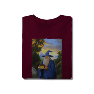 Nome do produto Camiseta Unissex - Mago Bolo de Cenoura