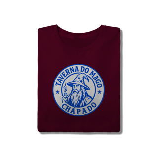 Nome do produto Camiseta Unissex - Logo Alternativo | Taverna do Mago Chapado