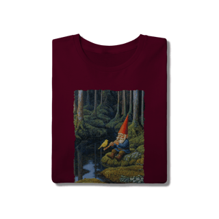 Nome do produto Camiseta Unissex - Gnomo flautista