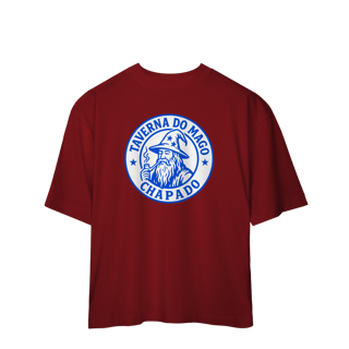 Nome do produto Camiseta Oversized - Logo Alternativo | Taverna do Mago Chapado