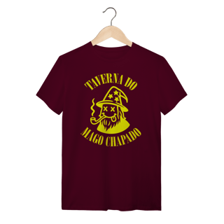 Nome do produto Camiseta Unissex Qualidade - Logo Grunge | Taverna do Mago Chapado