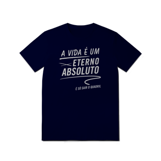 Nome do produto A Vida é um Absoluto – Camiseta Lifestyle Jiu-Jitsu