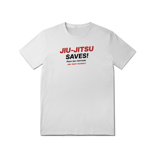 Nome do produto Camiseta Jiu-Jitsu Saves