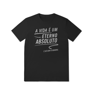 Nome do produto A Vida é um Absoluto – Camiseta Lifestyle Jiu-Jitsu