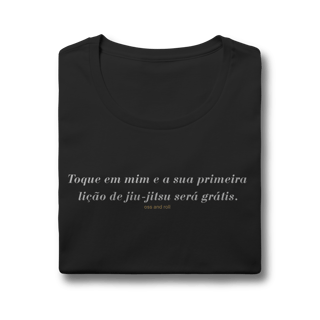 Nome do produto Camiseta Primeira Lição de Jiu-Jitsu