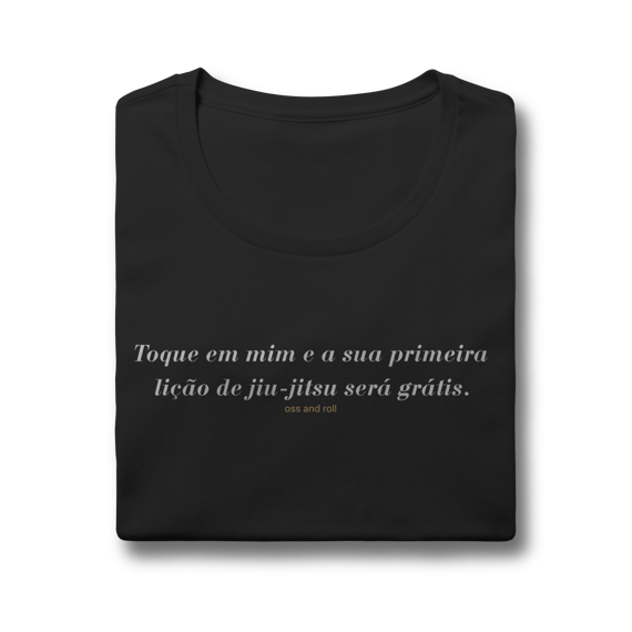Camiseta Primeira Lição de Jiu-Jitsu