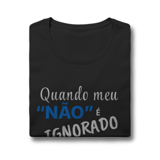 Nome do produto Não É Não – Arte Suave Feminina