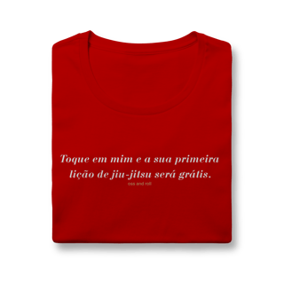 Nome do produto Camiseta Primeira Lição de Jiu-Jitsu