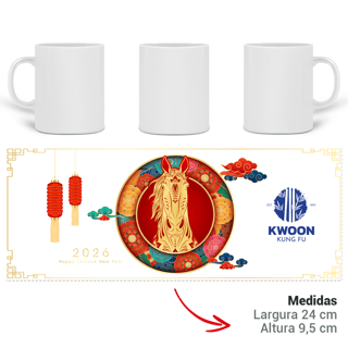 Nome do produto Caneca - Ano Novo Chinês 2026 – Cavalo Floral