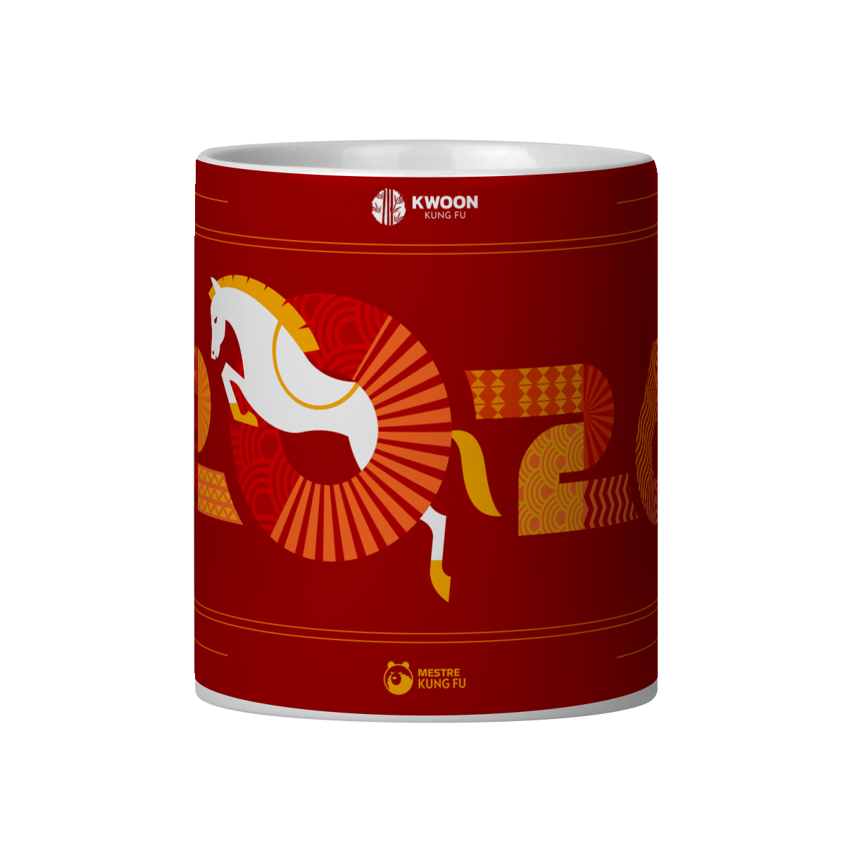 Nome do produto: Caneca - Ano Novo Chinês 2026 – Cavalo em Movimento