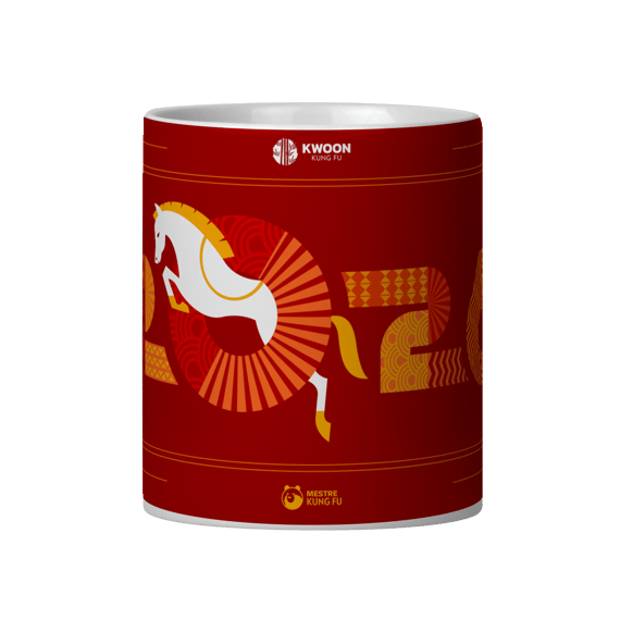 Caneca - Ano Novo Chinês 2026 – Cavalo em Movimento
