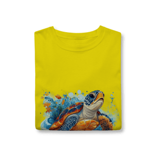 Nome do produto Camiseta “Tartaruga Oceano Vivo”