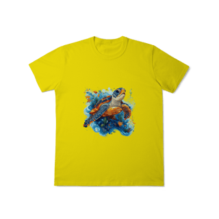 Nome do produto Camiseta “Tartaruga Oceano Vivo”