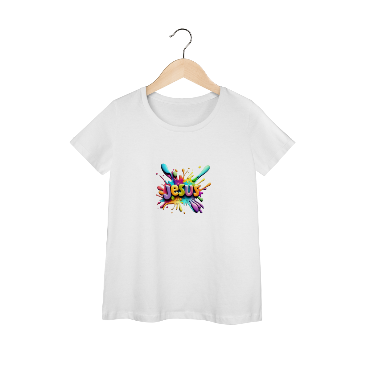 Nome do produto: Camiseta Fé em Cores