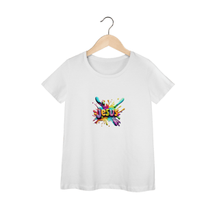 Nome do produto Camiseta Fé em Cores