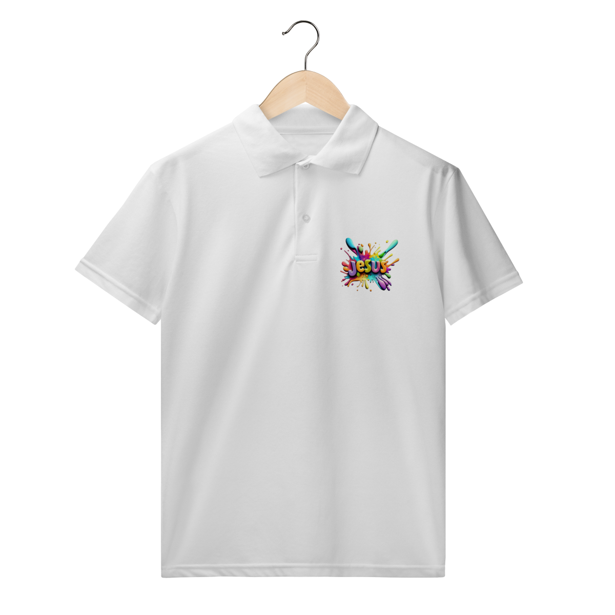 Nome do produto: Polo Fé em Destaque