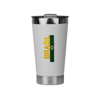 Copo Térmico Brasil Vertical – Edição Movimento