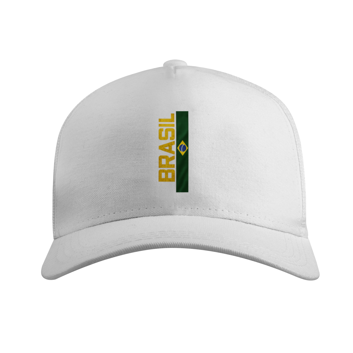 Nome do produto: Boné Brasil Minimal – Edição Impacto Urbano