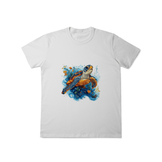 Nome do produto Camiseta “Tartaruga Oceano Vivo”