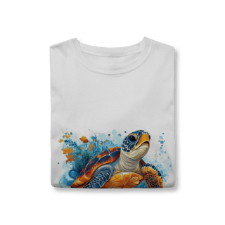 Nome do produto Camiseta “Tartaruga Oceano Vivo”