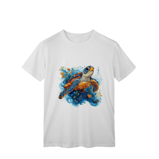 Nome do produto Camiseta “Tartaruga Oceano Vivo”