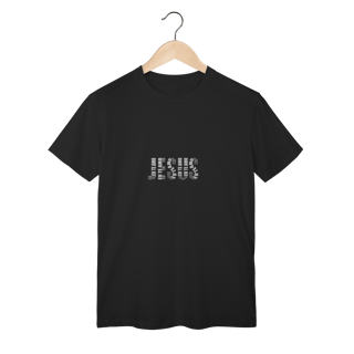 Nome do produto Camiseta Jesus Minimal Glow – Estilo Essencial