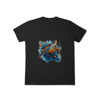 Nome do produto Camiseta “Tartaruga Oceano Vivo”