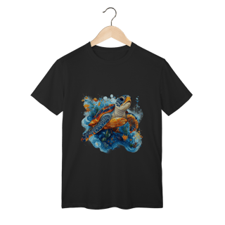 Nome do produto Camiseta “Tartaruga Oceano Vivo”