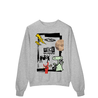 Nome do produto Moletom Rock Espacial