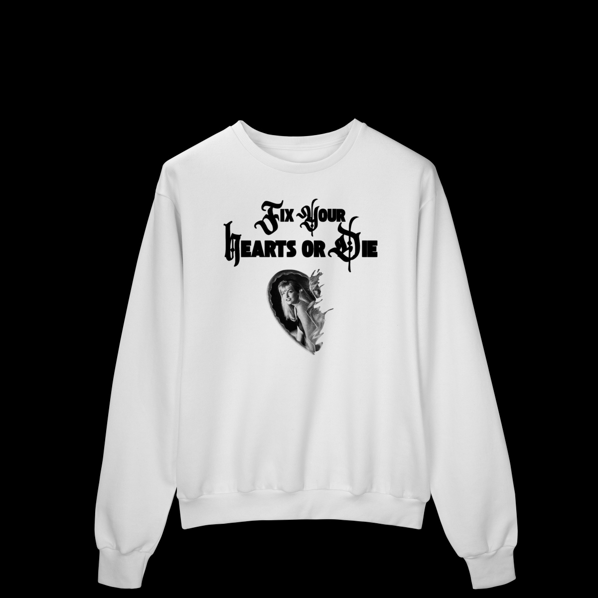 MOLETOM| Fix your hearts or die - Laura Palmer 