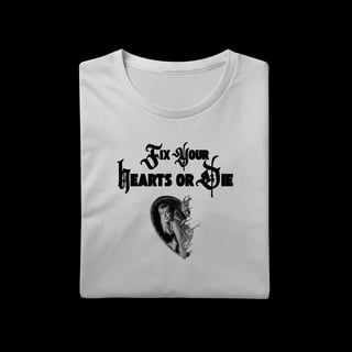 Nome do produto CAMISA| Fix your hearts or die - Laura Palmer 