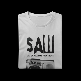 Nome do produto CAMISA| Saw - Live or Die